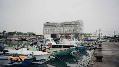 永新漁港場景圖